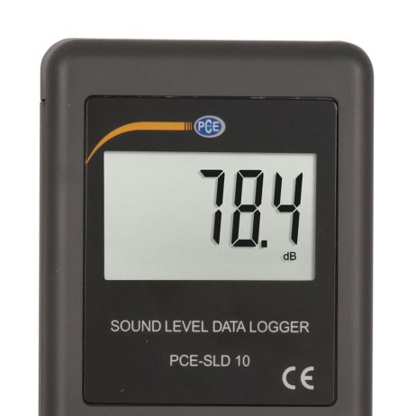 PCE SLD 10 decibelmeter geluidsniveau datalogger Excel datalogger A C externe microfoon 5
